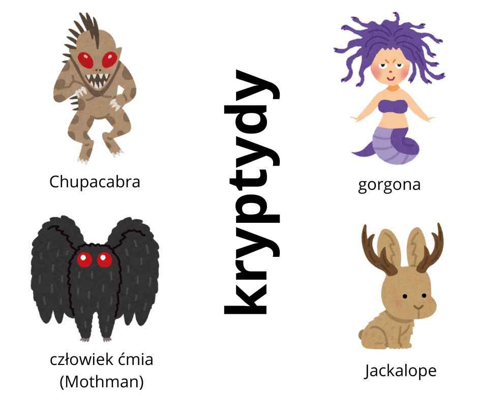przykładowe kryptydy