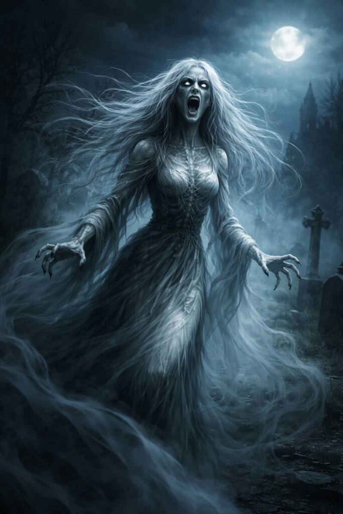 Banshee - zjawa z mitologii Irlandzkiej